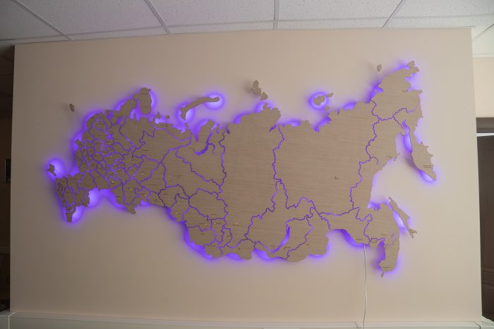 Карта России Дуб 15SM